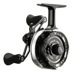 13 Fishing 60612015-RH Black Betty 6061 Ice Reel -Cheap Line N Reel Store 13 fishing 60612015 rh black betty 6061 ice reel 07313.1651174390