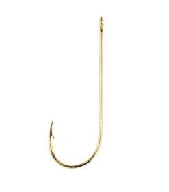 Eagle Claw 202 Aberdeen Light Wire Non-Offset Hooks 100 Box Small - 8