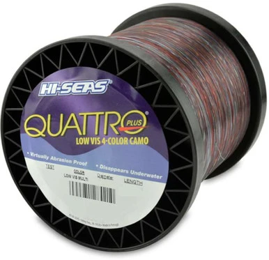 Hi-Seas Quattro Plus Low-Vis Camo Line 2 Lb. Spool 1 Hi-Seas Quattro Plus Low-Vis Camo Line 2 Lb. Spool