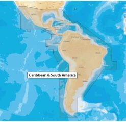 Navionics MSD/NAV+3XG Caribbean & South America - MicroSD
