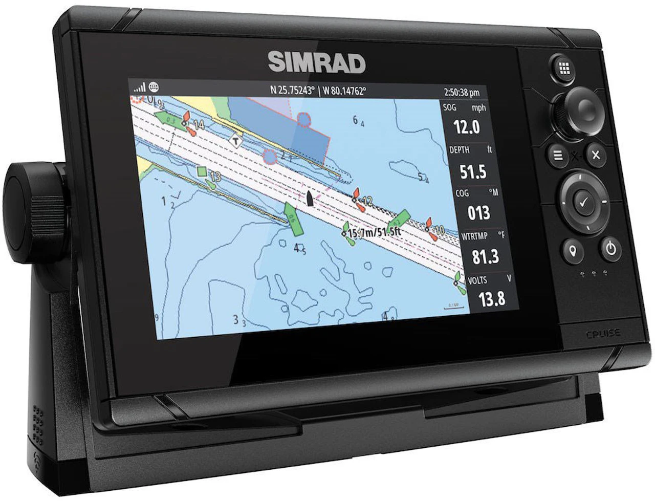 Simrad 000-14996-001 Cruise 7 US Coastal W/ 83/200 Transom Transducer 4 Simrad 000-14996-001 Cruise 7 US Coastal W/ 83/200 Transom Transducer - Image 4