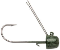 VMC Finesse Weedless Jig - 1/8oz - Green Pumpkin